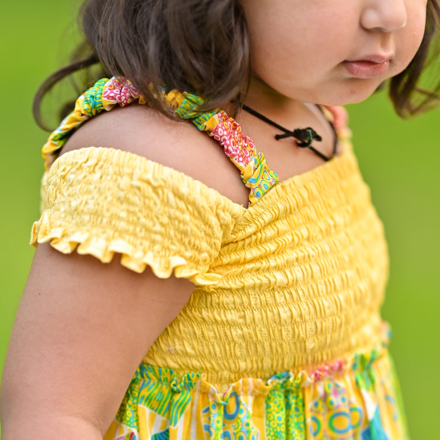 Blossom breeze lime frock