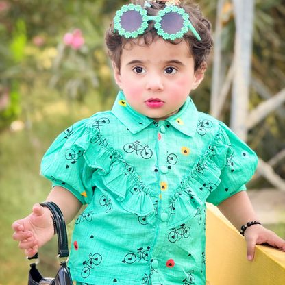 Ethnic Printed Lawn Co-Ord Set | Eid Wear| Stitched Pakistani Dresses
