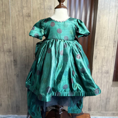 Emerald Elegance drop frock