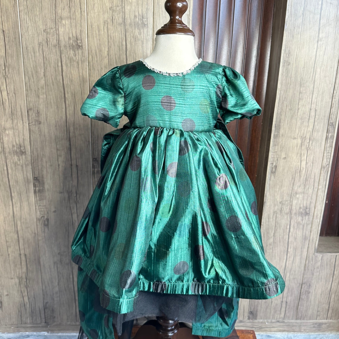 Emerald Elegance drop frock