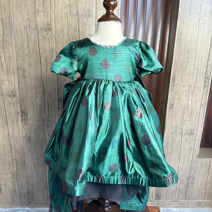 Emerald Elegance drop frock