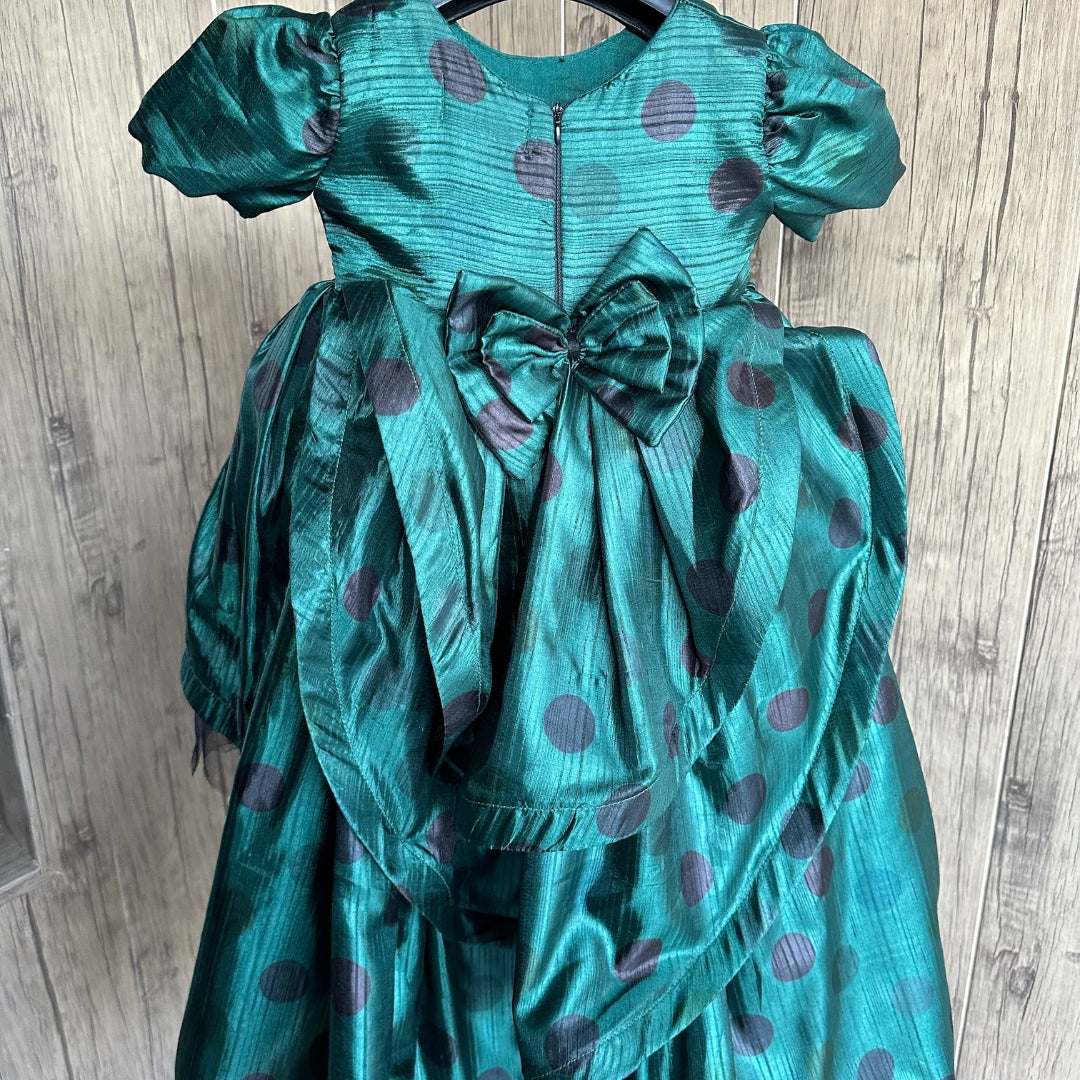 Emerald Elegance drop frock